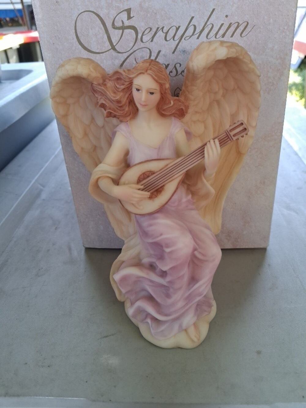 SERAPHIM CLASSICS LYDIA "WINGED POET" FIGURINE w/ BOX #67088